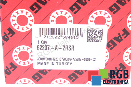 62207-A-2RSR FAG 35X72X23 ROULEMENT