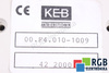 00.F4.010-1009 KEB PANNEAU DE CONTRÔLE ET DE COMMANDE
