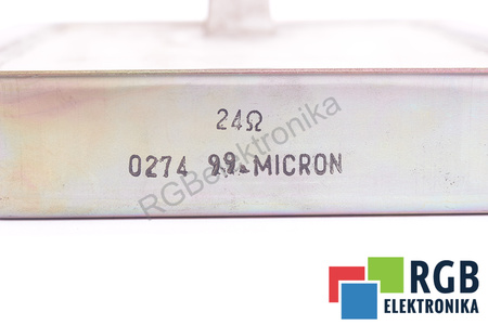 24 OHM MICRON 24OHM RÉSISTANCE DE FREINAGE
