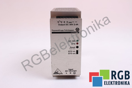 ASI QUINT 100-240/2.4 EFD-TY THYSENKRUPP REV. 20 2736725 30VDC