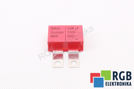 CONDENSATEUR 0.68UF WIMA 1000VDC, 600VAC, SNUBBER, MKP