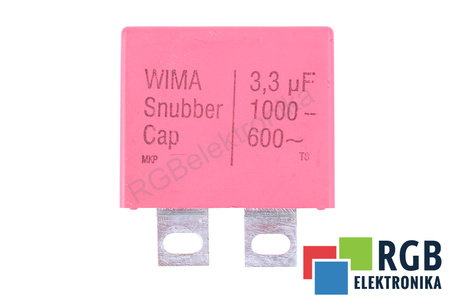 CONDENSATEUR 3.3UF 1000VDC 600VAC WIMA SNUBBER MKP