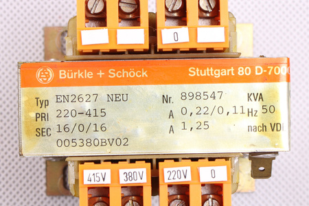 EN2627NEU BURKLE SCHOCK 220-415V, 16/0/16V