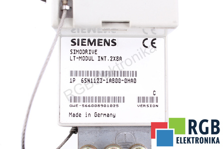 6SN1123-1AB00-0HA0 SIEMENS SIMODRIVE 611 VERSION C LT-MODUL INT.2X8A