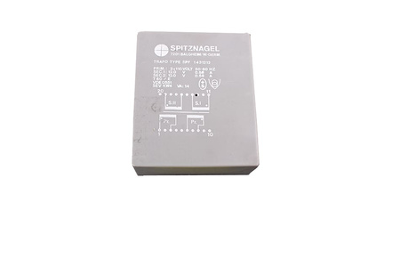 SPF1431212 SPITZNAGEL PRIM. 110V 50-60HZ SEC. 12V 0.58A TRANSFORMATEUR