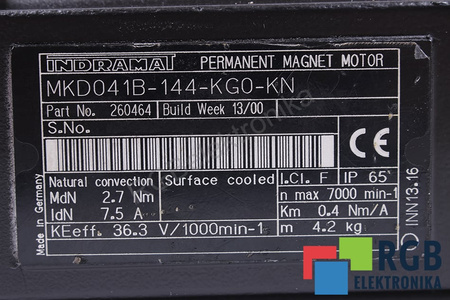 MKD041B-144-KG0-KN INDRAMAT R911260464