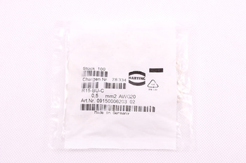 BROCHE DE PRISE R15-BU-C HARTING 0.5MM2