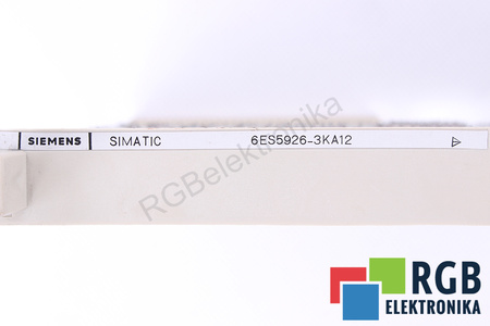 6ES5926-3KA12 SIEMENS CPU 926 SIMATIC S5