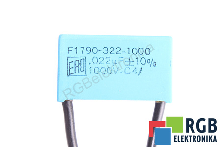 CONDENSATEUR F1790-322-1000 EAO 0.022UF, 1000V