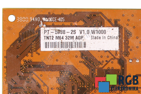 PT-5988-2S NVIDIA TNT2 POUR PIÈCES