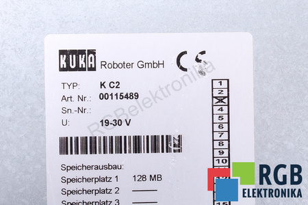 KC2 00-115-489 KUKA ART.NR.00115489