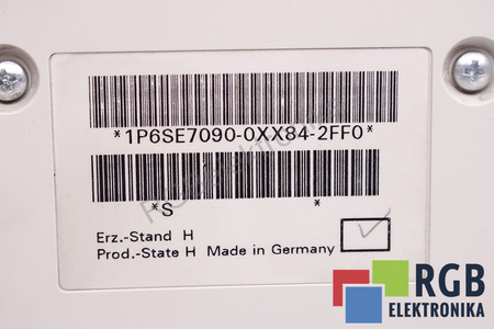 6SE7090-0XX84-2FF0 SIEMENS SIMOVERT MASTERDRIVES PANNEAU DE CONTRÔLE ET DE COMMANDE