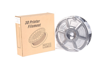 1,75MM METAL FILAMENT 0.5KG ALUMINIUM FLASHFORGE DIMENSION EXTÉRIEURE DE LA BOBINE 180MM, DIMENSION INTÉRIEURE DE LA BOBINE 50MM, LARGEUR DE LA BOBINE 45MM