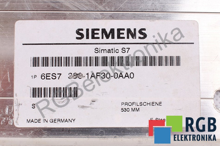 6ES7390-1AF30-0AA0 SIEMENS SIMATIC S7-300 RAIL DE MONTAGE