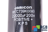 CONDENSATEUR KPS223M2D21NM JAMICON 22000UF, 200V