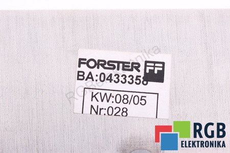 BA:0433358 DEMAG POUR ERGOCONTROL 100 FAÇADE DU BOÎTIER
