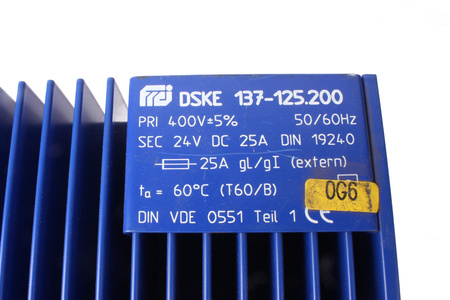 137-125.200 DSKE 400V, 24V TRANSFORMATEUR