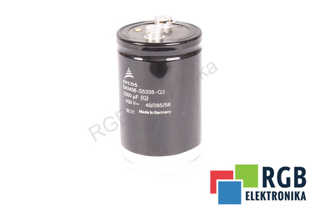 CONDENSATEUR B43456-S5338-Q3 EPCOS 3300UF, 450V, 60X110MM