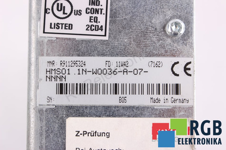 HMS01.1N-W0036-A-07-NNNN BOSCH REXROTH R911295324