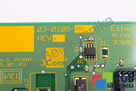 03-0108-002 3COM REV.A ETHERNET LINK XL PCI