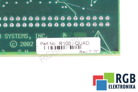 R100-QUAD DELTA POUR PIÈCES