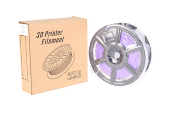 1,75MM PEARL FILAMENT 0.5KG PURPLE FLASHFORGE DIMENSION EXTÉRIEURE DE LA BOBINE 180MM, DIMENSION INTÉRIEURE DE LA BOBINE 50MM, LARGEUR DE LA BOBINE 45MM