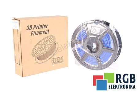 1,75MM HS PLA FILAMENT 0.5KG BLUE FLASHFORGE DIMENSION EXTÉRIEURE DE LA BOBINE 180MM, DIMENSION INTÉRIEURE DE LA BOBINE 50MM, LARGEUR DE LA BOBINE 45MM