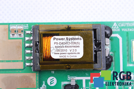 ONDULEUR PS-DA0412-026 POWER SYSTEM A5E00756245