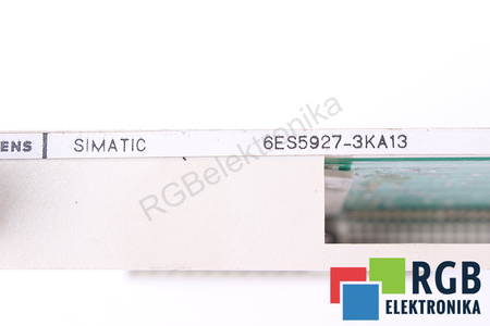 6ES5927-3KA13 SIEMENS CPU 927 SIMATIC S5