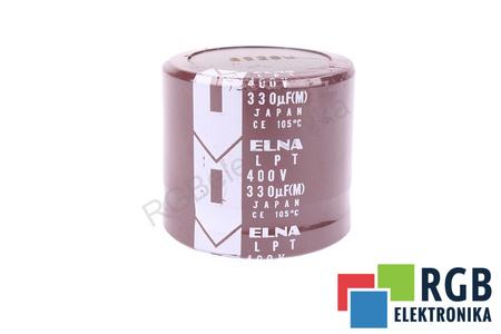 CONDENSATEUR 330UF 400V ELNA LPT