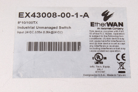 EX43008-00-1-A ETHERWAN