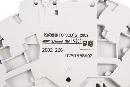 BORNIER DE BASE A 2 ÉTAGES 2002-2661 WAGO
