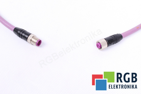 CÂBLE DE SIGNAL AVEC FICHE MÂLE ET FEMELLE AWM-E47676 IFM PROFIBUS 3M, 5PIN