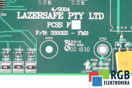 PCSSF LAZER SAFE PTY 330022-FMB POUR PIÈCES