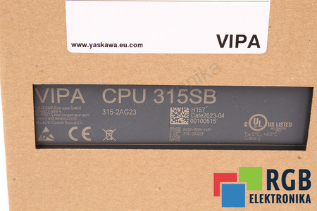 315-2AG23 YASKAWA VIPA CPU 315SB ÉQUIVALENT POUR 6ES7317-2AK14-0AB0 SANS CAPOT