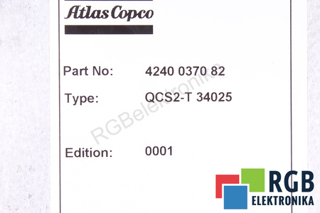 QCS2-T34025 ATLAS COPCO 4240037082