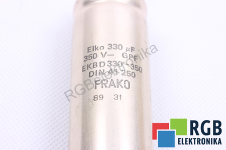 CONDENSATEUR 330UF 350VDC FRAKO DIN41250