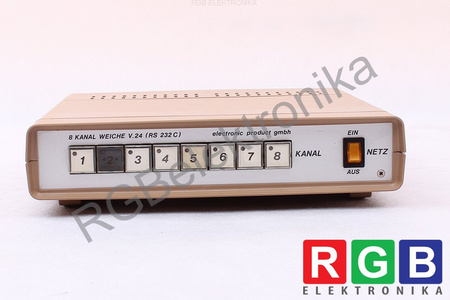 8 KANAL WEICHE V.24 (RS 232C) ELECTRONIC PRODUCT GMBH