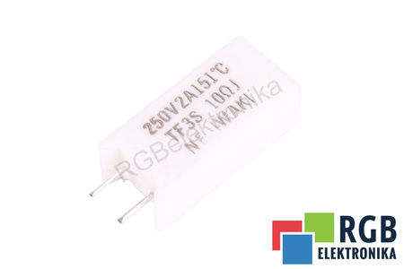 RÉSISTANCE RES-10-OHM-3W-12-8-25 IWAKI TF3S 10 OHM 10OHM