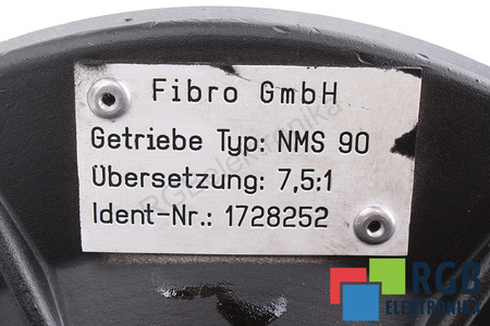 NMS90 FIBRO I=7.5 RÉDUCTEUR