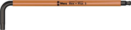 JEU DE CLÉS MÂLES COUDÉES, SYST. MÉTRIQUE, BLACKLASER, 9 PIECES 05022089001 WERA 950/9 HEX-PLUS