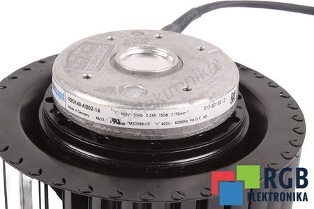 R2D140-AB02-14 EBM PAPST 140X140X80.5MM, 0.150KW, 400V, 0.24A VENTILATEUR