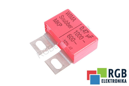 CONDENSATEUR 0.47UF 1000VDC 600VAC WIMA
