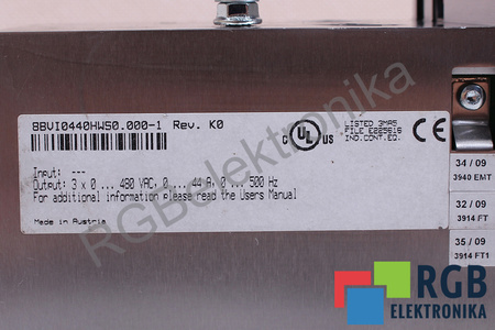 8BVI0440HWS0.000-1 B&R AUTOMATION