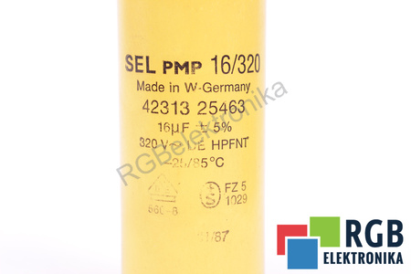 CONDENSATEUR 16UF 320VAC SEL SELL