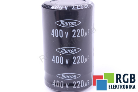 CONDENSATEUR 220UF 400V MARCON AWF-M20