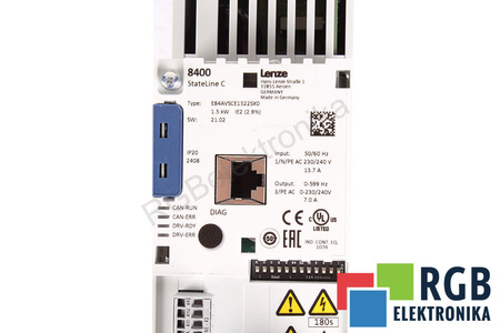 E84AVSCE1522SX0-ECXXX LENZE INVERTER E84AVSCE1522SX+E84AYCECV