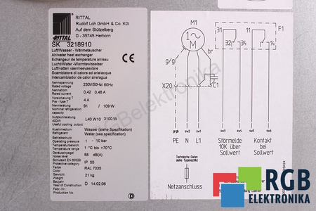 SK3218910 RITTAL CLIMATISEUR