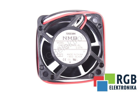 04020VA-24M-AL NMB TECHNOLOGIES 40X40X20MM, 24V VENTILATEUR