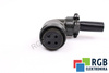 FICHE FEMELLE COUDÉE A06B-6079-K815#E POUR SERVOVARIATEURS ALPHA IS / ALPHA IF FANUC 4 PIN REMPLACEMENT